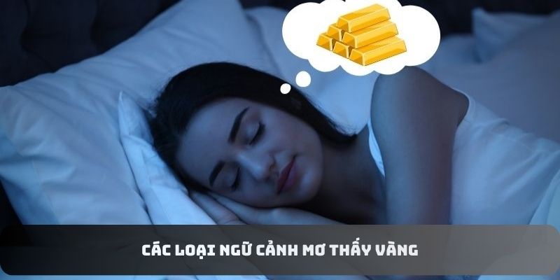 Các loại ngữ cảnh mơ thấy vàng